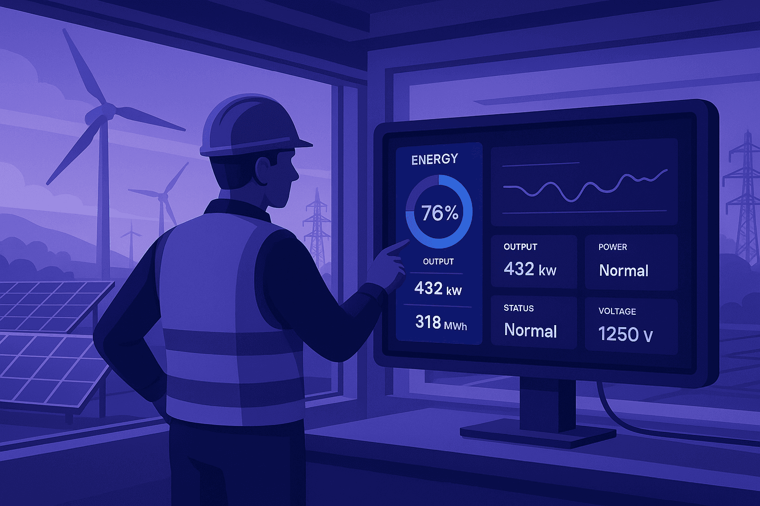 Meddle for Energy and Utilities: Smart Supervision and Real-Time Data