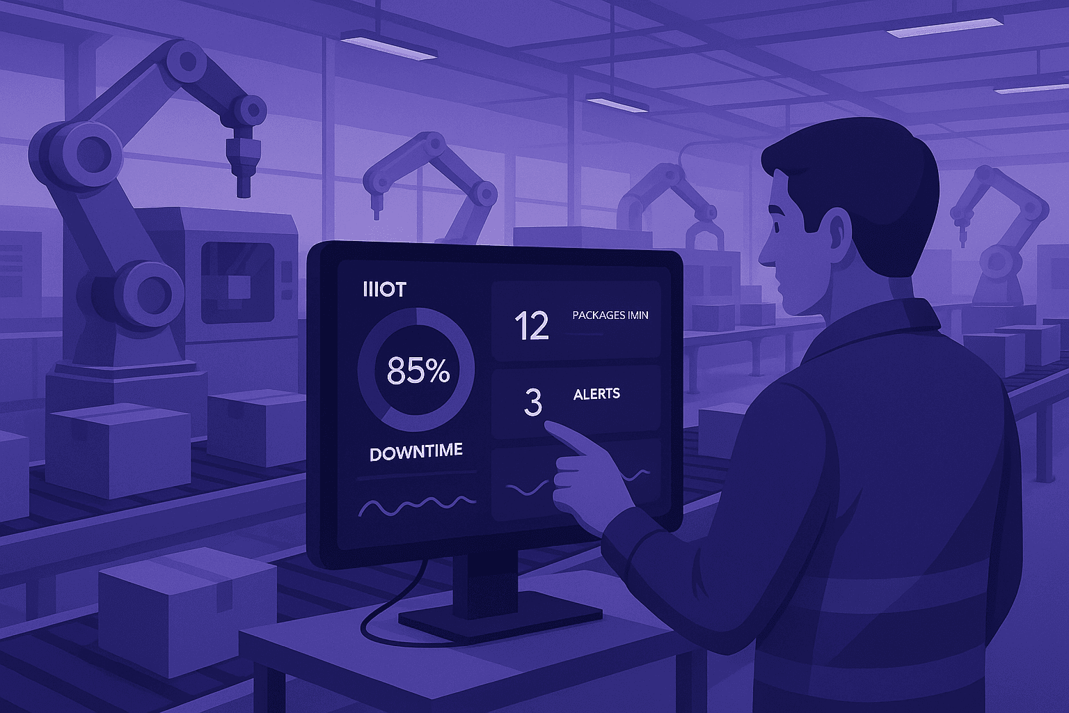 -85% Line Stops: The IIoT Revolution in a Packaging Industry